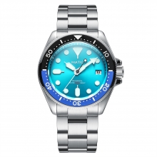 MATIC WATCH DIVER X 42mm SII NH35A Mechanical Wristwatches [Blue Dial]